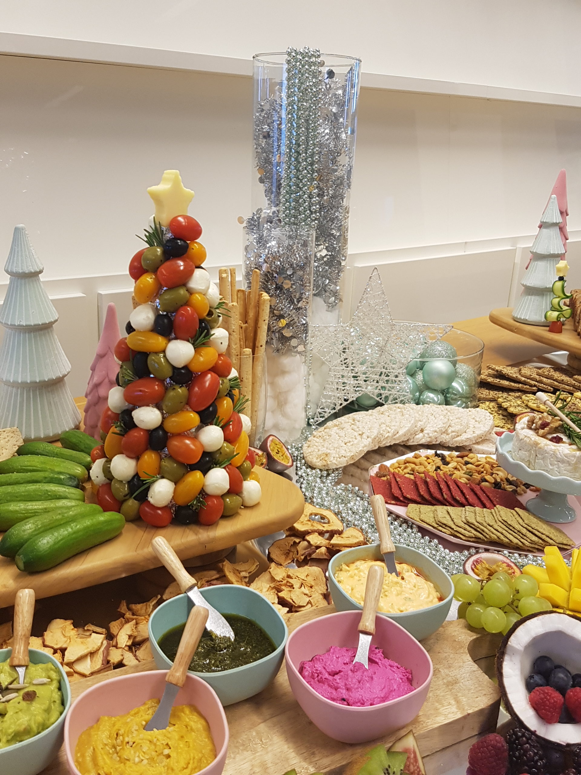 Eetbare kerstboom op tafel! De Keuken van Annemieke